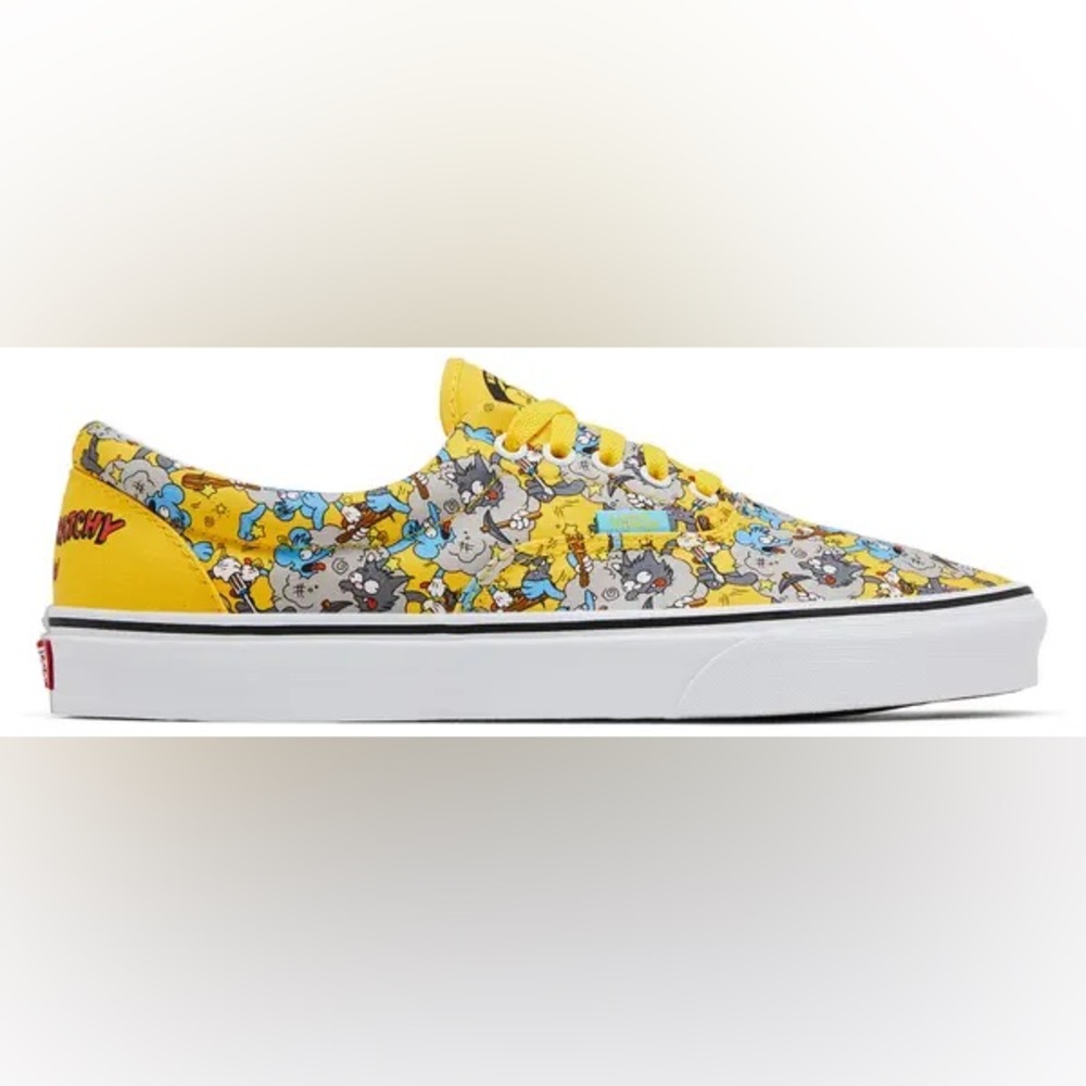 Vans The Simpsons Itchy and Scratchy Show Low Top Shoes Size 6.5 Cartoon 90s Y2K - Picture 2 of 16